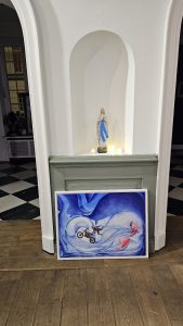 Buntstifte Austellung Milchstrasse 11