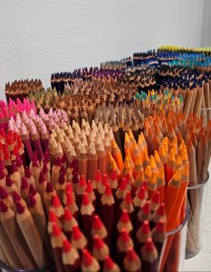 Colored pencils