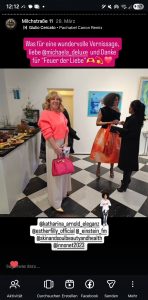 Dankbarkeit Milchstraße 11 Pöseldorf Hamburg Ausstellung Michaela de Luxe