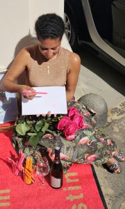 Milchstraße 11 Künstlerin Michaela de Luxe