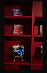 Milchstraße 11 Kunst Kuss von Michaela de Luxe