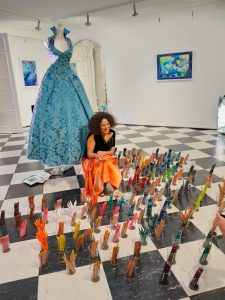 Surrealistin Michaela de Luxe Milchstraße 11