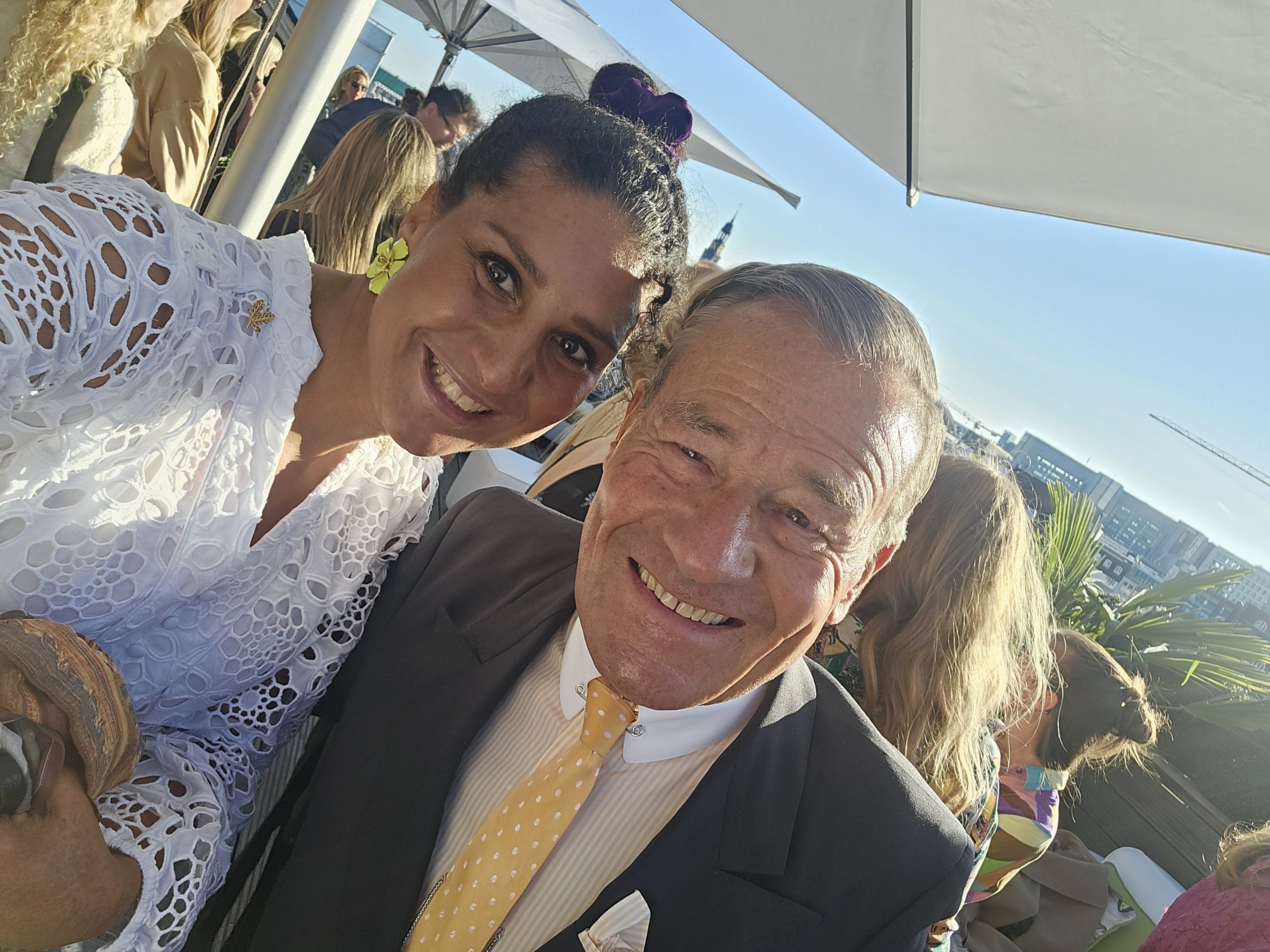 Wolfgang Grupp und Surrealistin Michaela de Luxe