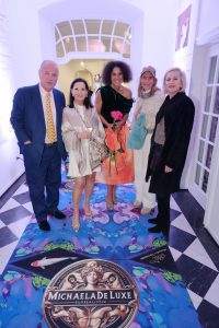 Enno von Ruffin, Cornelia von Wülfing, Künstlerin M. de Luxe, Gabriele Philipp, Norma Niemann von Sportwagen Service